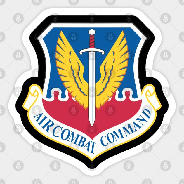 Air Combat Command Sticker by MBK